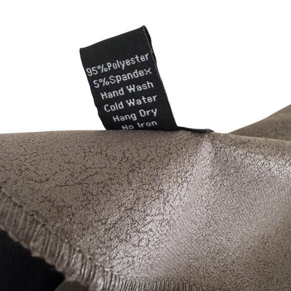 Clara Sun Woo Signature Liquid Leather Moto Jacket in Olive Size XS - Picture 7 of 9